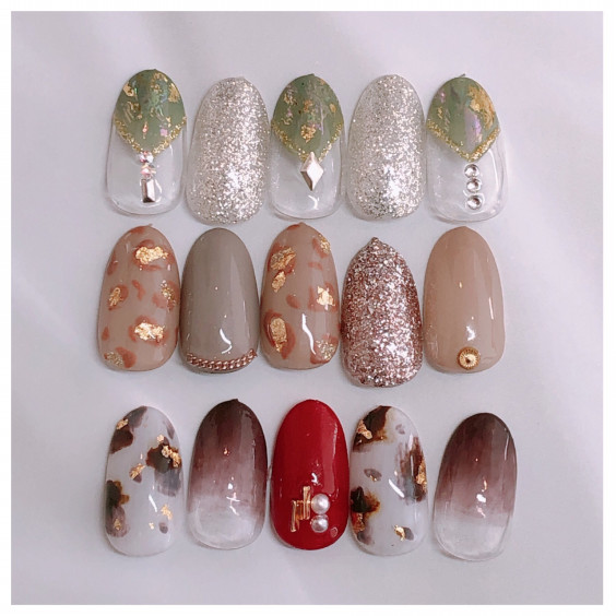 9月キャンペーンデザイン Plie Nail