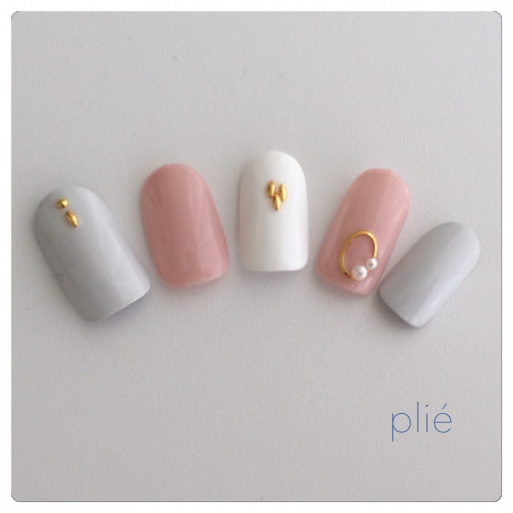 新作ネイルサンプル Plie Nail