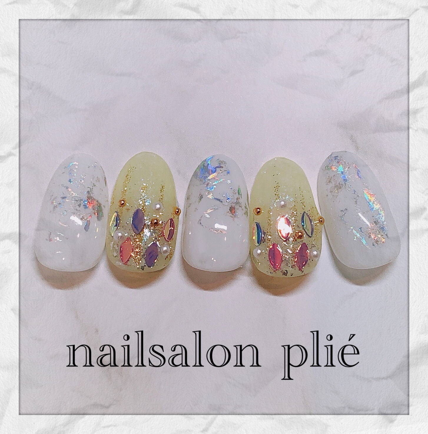 リーフホロ きらきらネイル Plie Nail