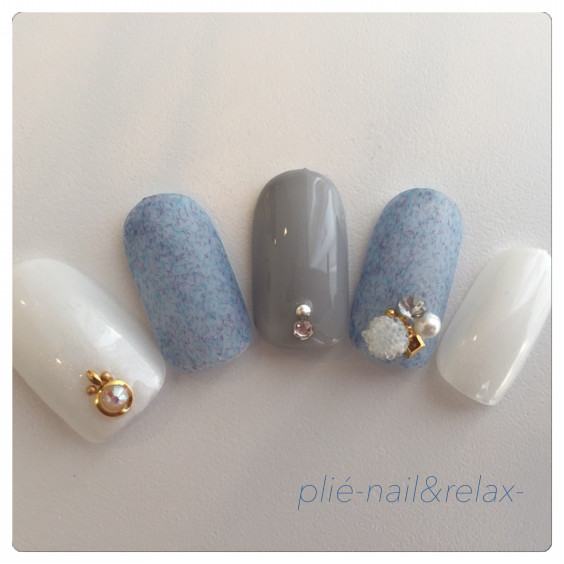 ニットネイル 新作デザインのご紹介 Plie Nail