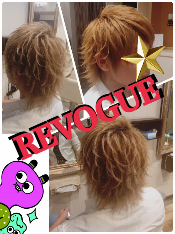 セットダメージを少し抑えたメンズセット Hair Make Revogueの日常