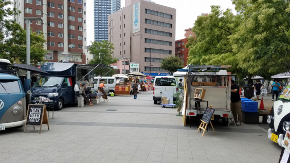 10 8 太陽のマルシェ 月島第二児童公園 キッチンカー Big Dream Kitchen