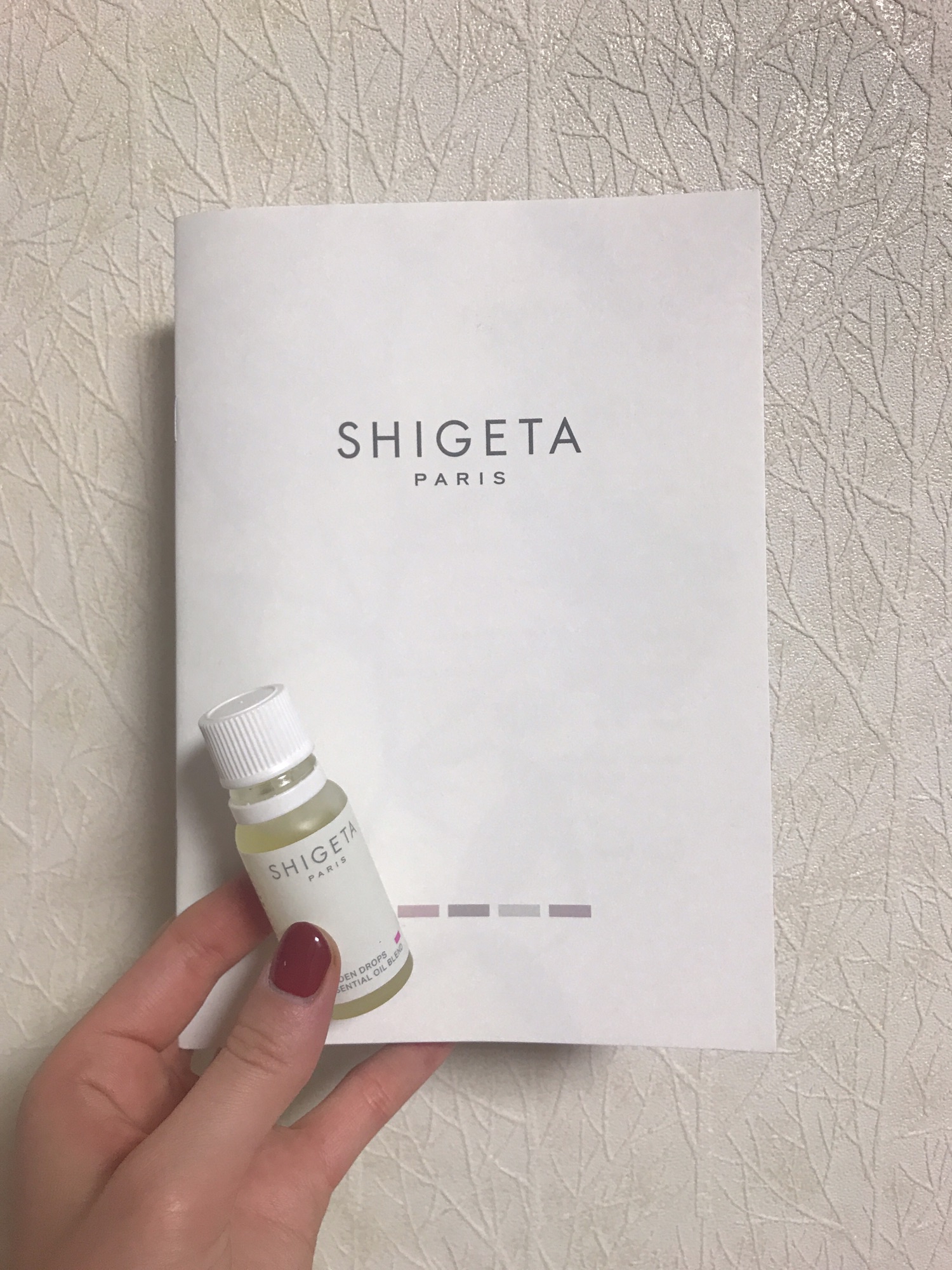 SHIGETA GOLDEN DROPS ESSENTIAL OIL BLEND