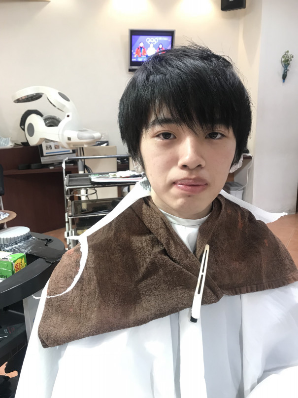 僕の黒髪卒業式 メンズ 男の子だって明るくしたい 江東区 西大島美容室 江東区亀戸美容室 ちょっと変えたいあなたのために One S Place 美容師 相澤一也のブログ