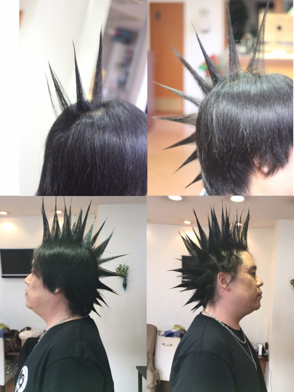 80 S ハードコアパンクヘアー ウニ ロック ツンツン スパイキーヘアー 江東区亀戸美容室 ちょっと変えたいあなたのために One S Place 美容師 相澤一也のブログ