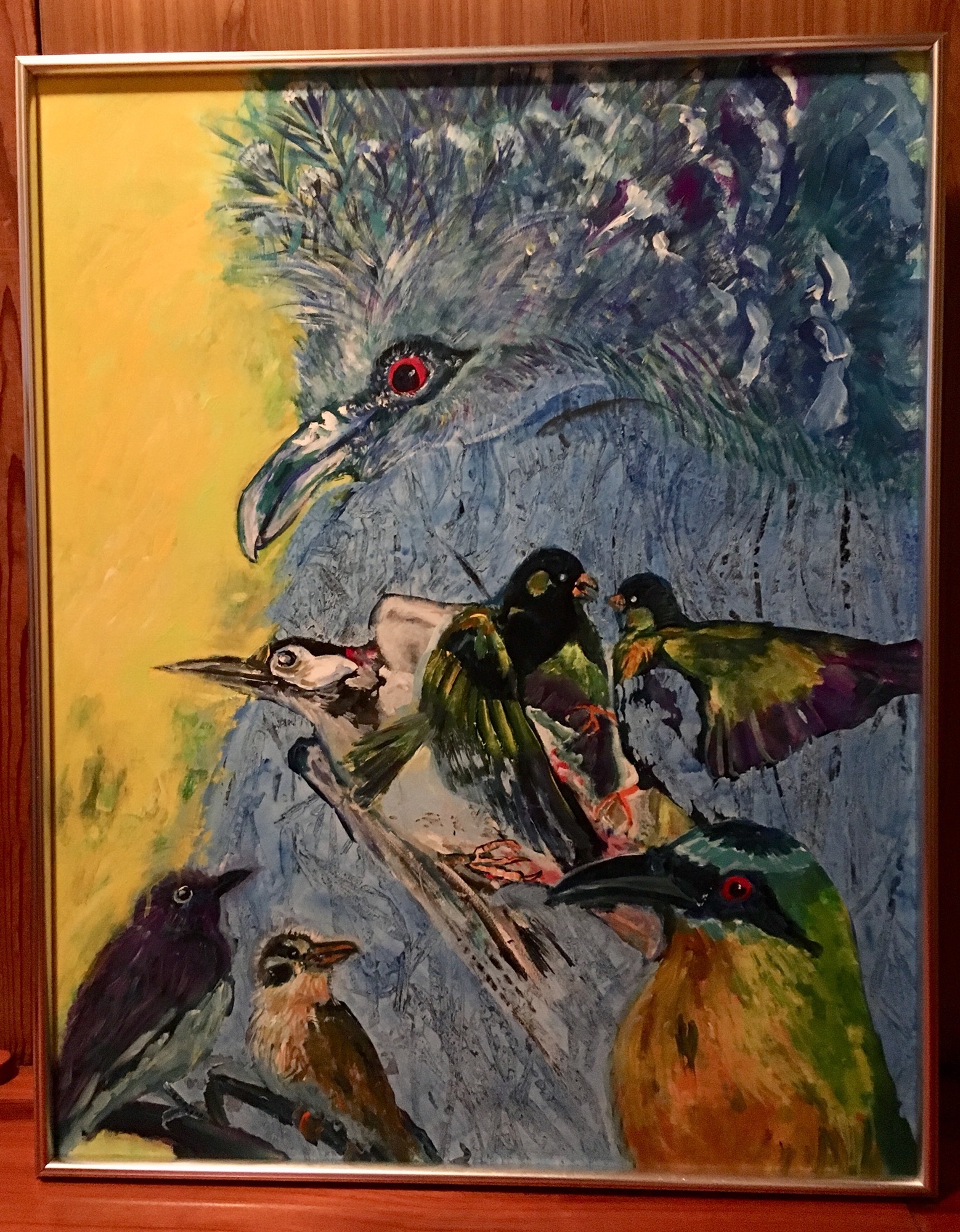 鳥の絵シリーズ | くらよし絵画教室