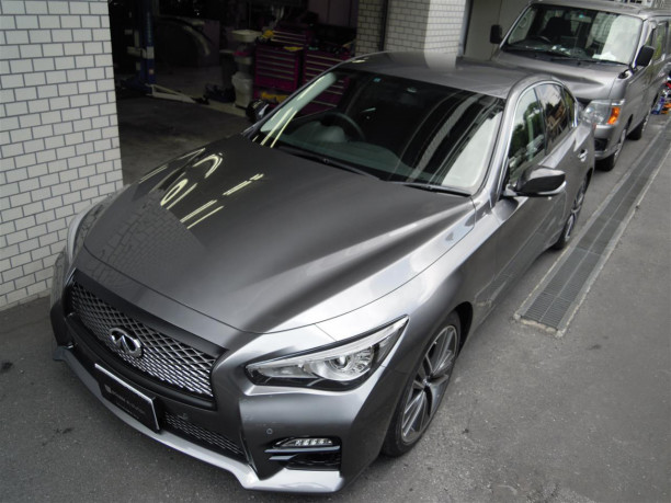 v37 押し開き スカイライン 前期 グリル 自家塗装品