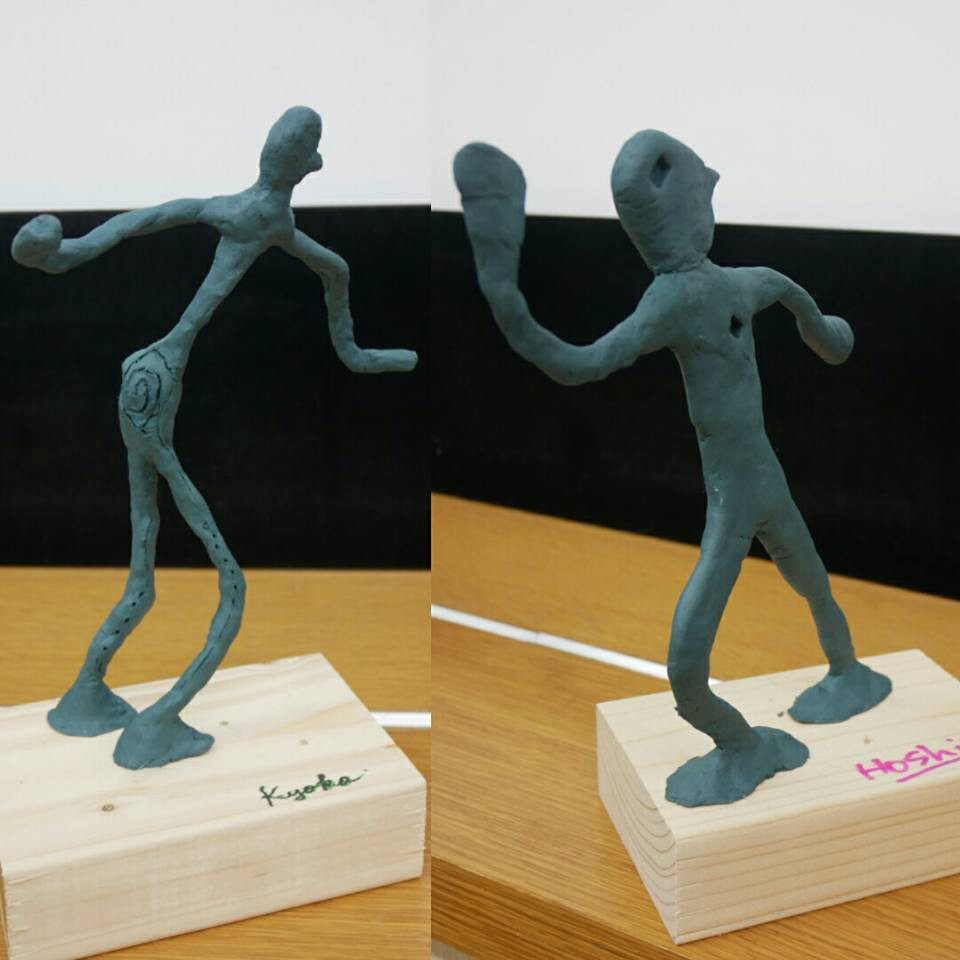ジャコメッティ風彫刻 | アトリエSHO彩 
