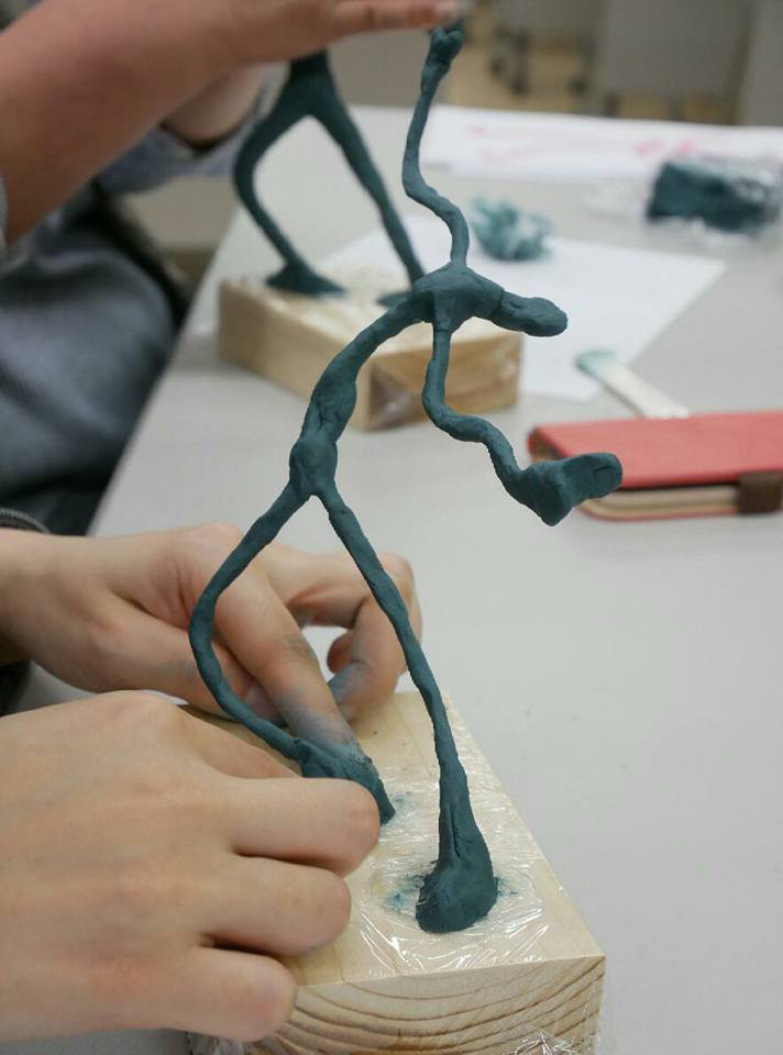 ジャコメッティ風彫刻 | アトリエSHO彩 