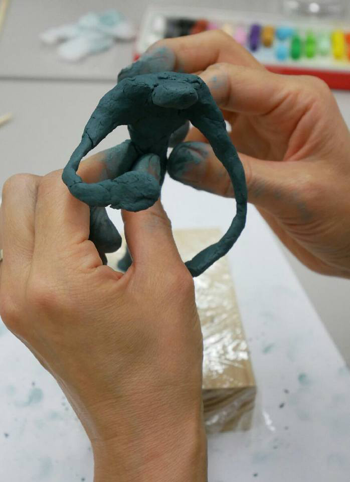 ジャコメッティ風彫刻 | アトリエSHO彩 