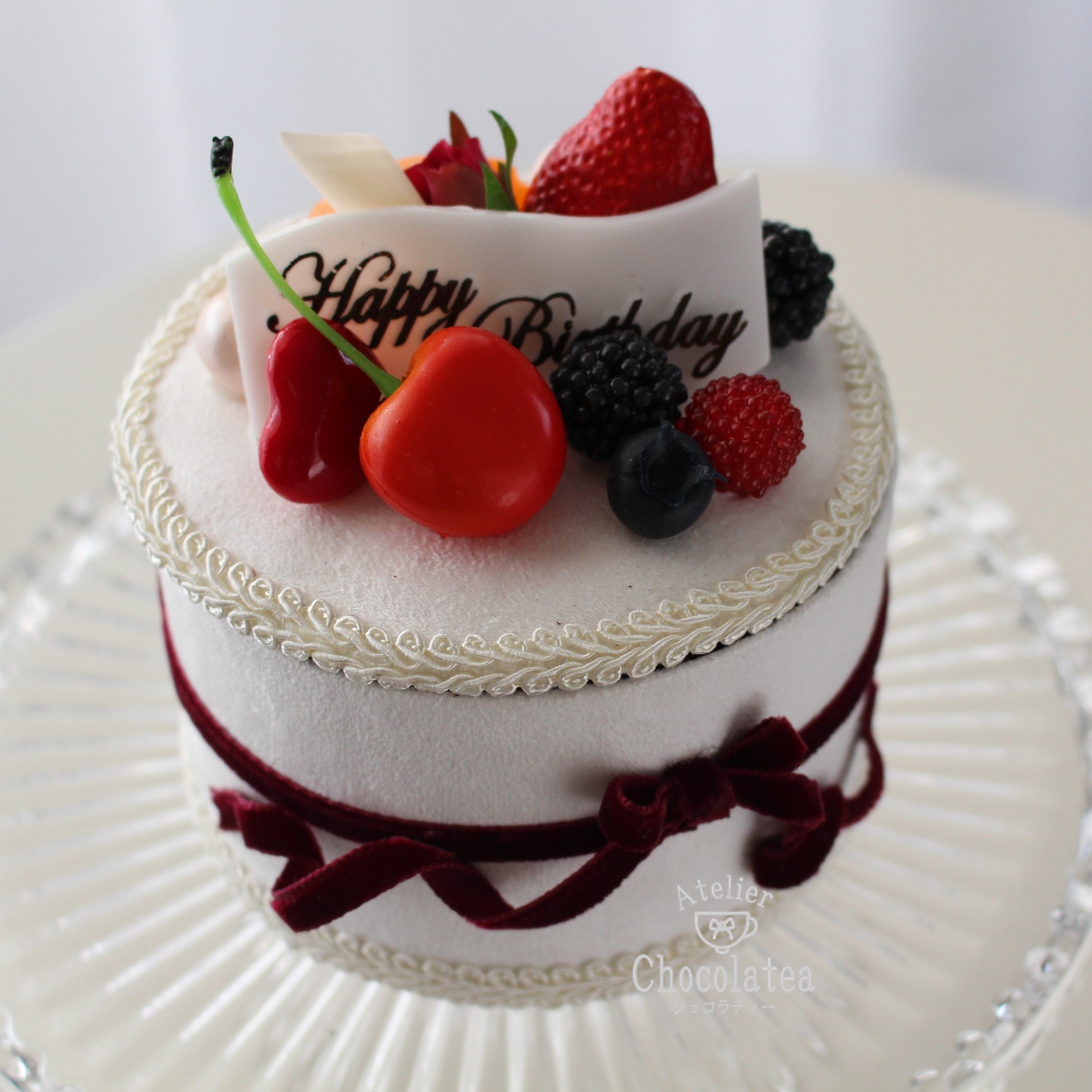 ケーキのオルゴール ♪ | Atelier Chocolatea
