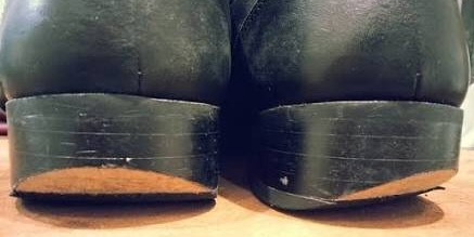 骨盤の歪みが靴のかかとに影響する Horikawa Chiropractic