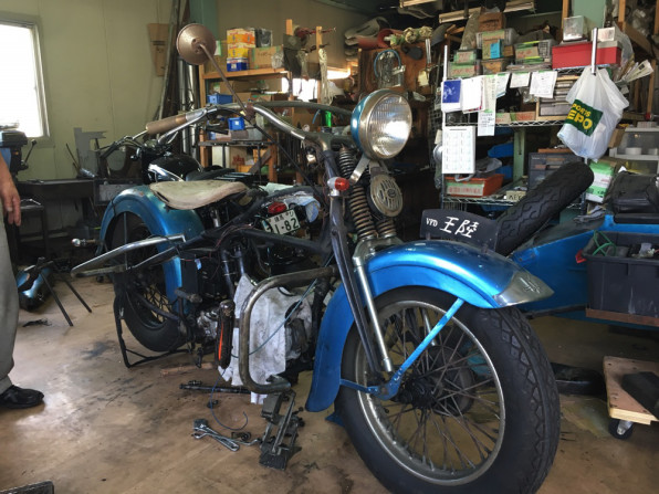 陸王10vfd 陸王 オートバイ ハーレーダビッドソン インディアン メグロの修理再生のことなら大阪府和泉市の奥田タイング工業