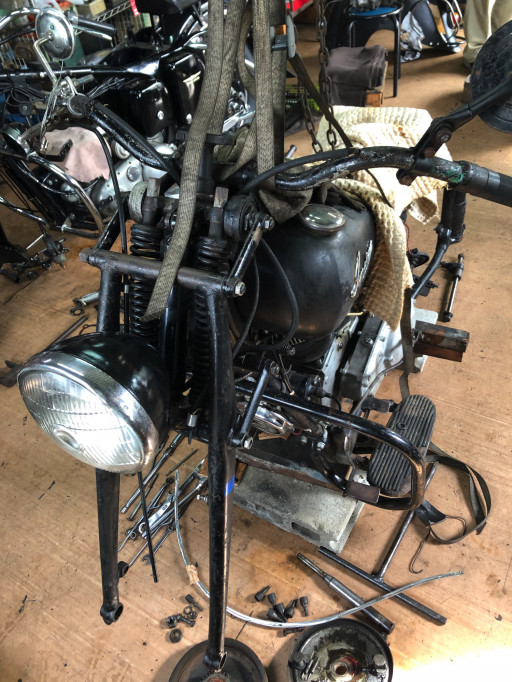 陸王 オートバイ ハーレーダビッドソン インディアン メグロの修理再生のことなら大阪府和泉市の奥田タイング工業