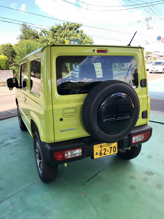 新型ジムニー試乗車入庫しました 有限会社 岡内自動車