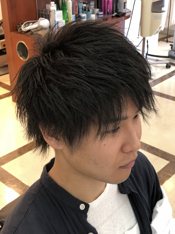 縦に 波打ち アイロン仕上げ Clesc Ishikawa 縦に 波打ち アイロン仕上げ Clesc Ishikawa