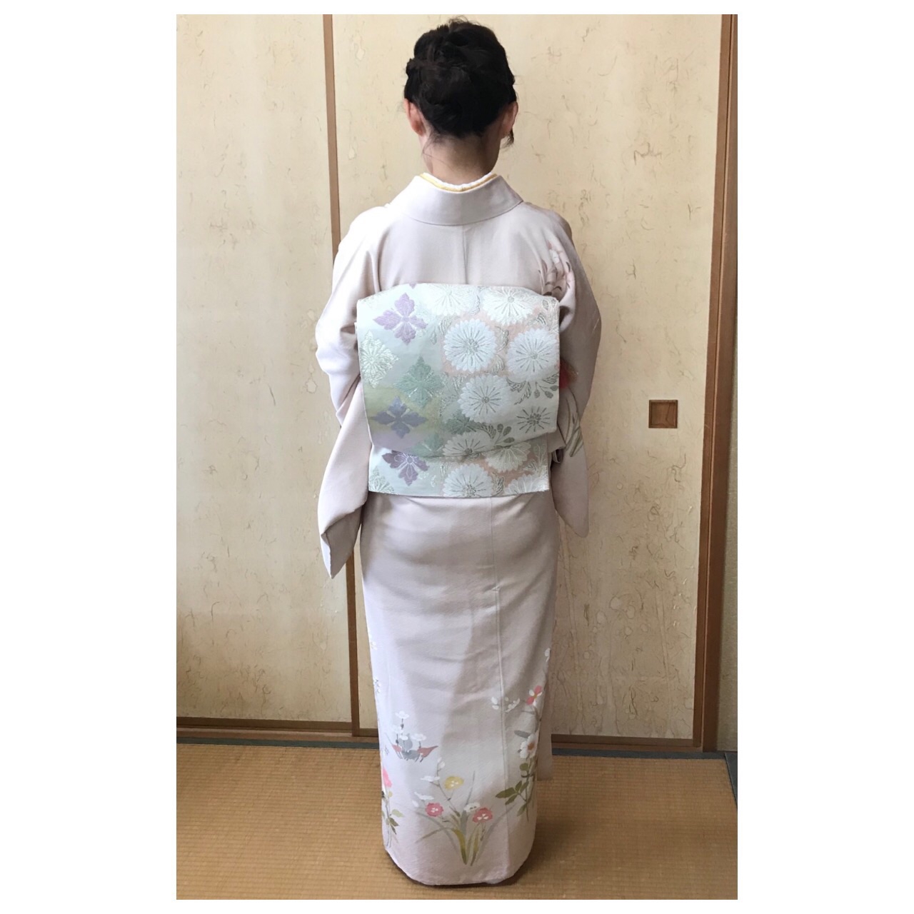 【出張着付け】授乳できる着付け 授乳中のお宮参りもお着物で。出張着付けレポート | 卒業式・入学式