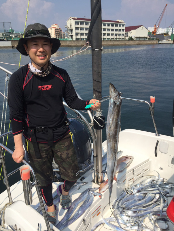 8月 明石須磨沖 太刀魚 Catch Report 8月 明石須磨沖 太刀魚 Catch Report