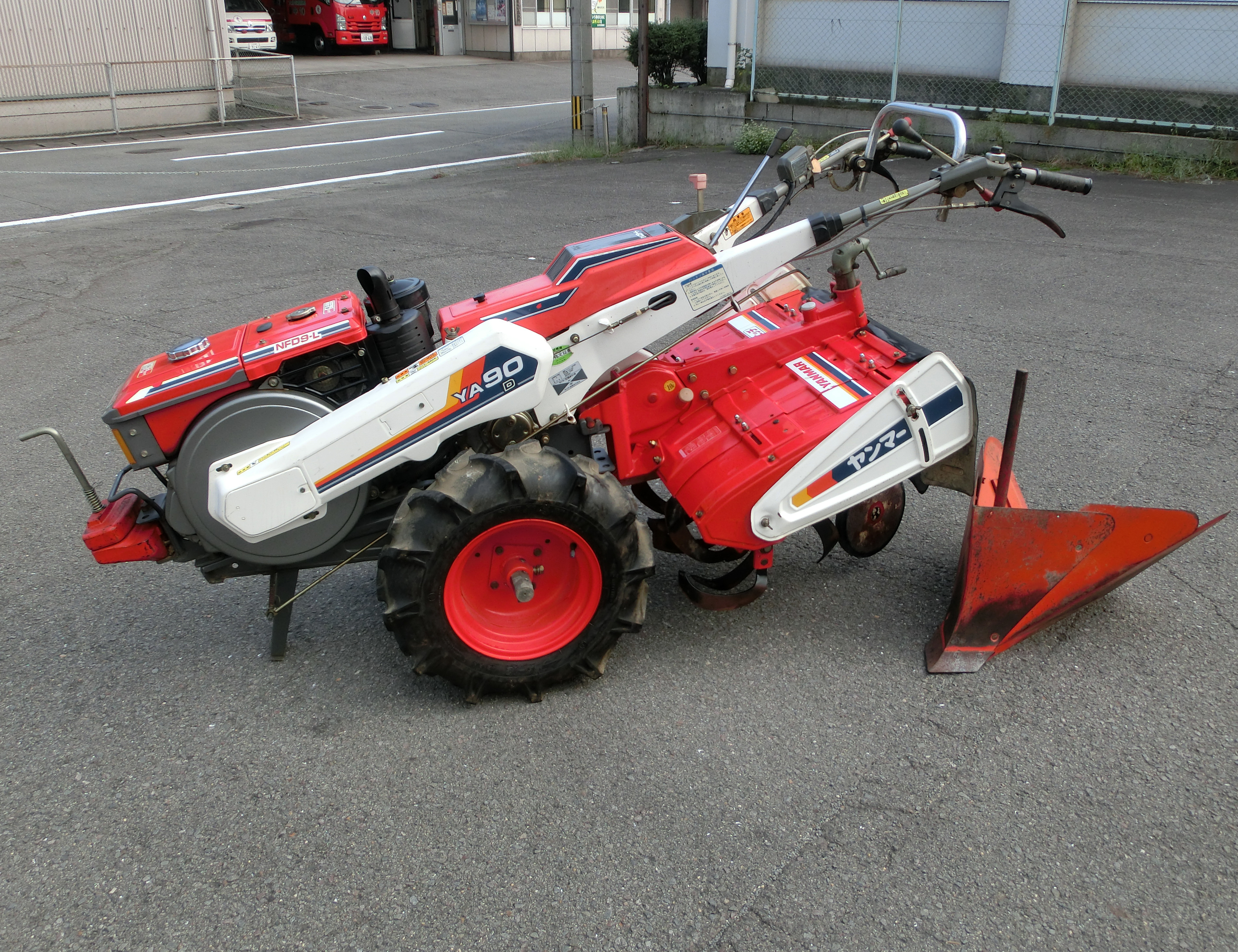 鹿児島発 三菱 8馬力セル始動 ディーゼル耕うん機MR800D - 鹿児島県の 