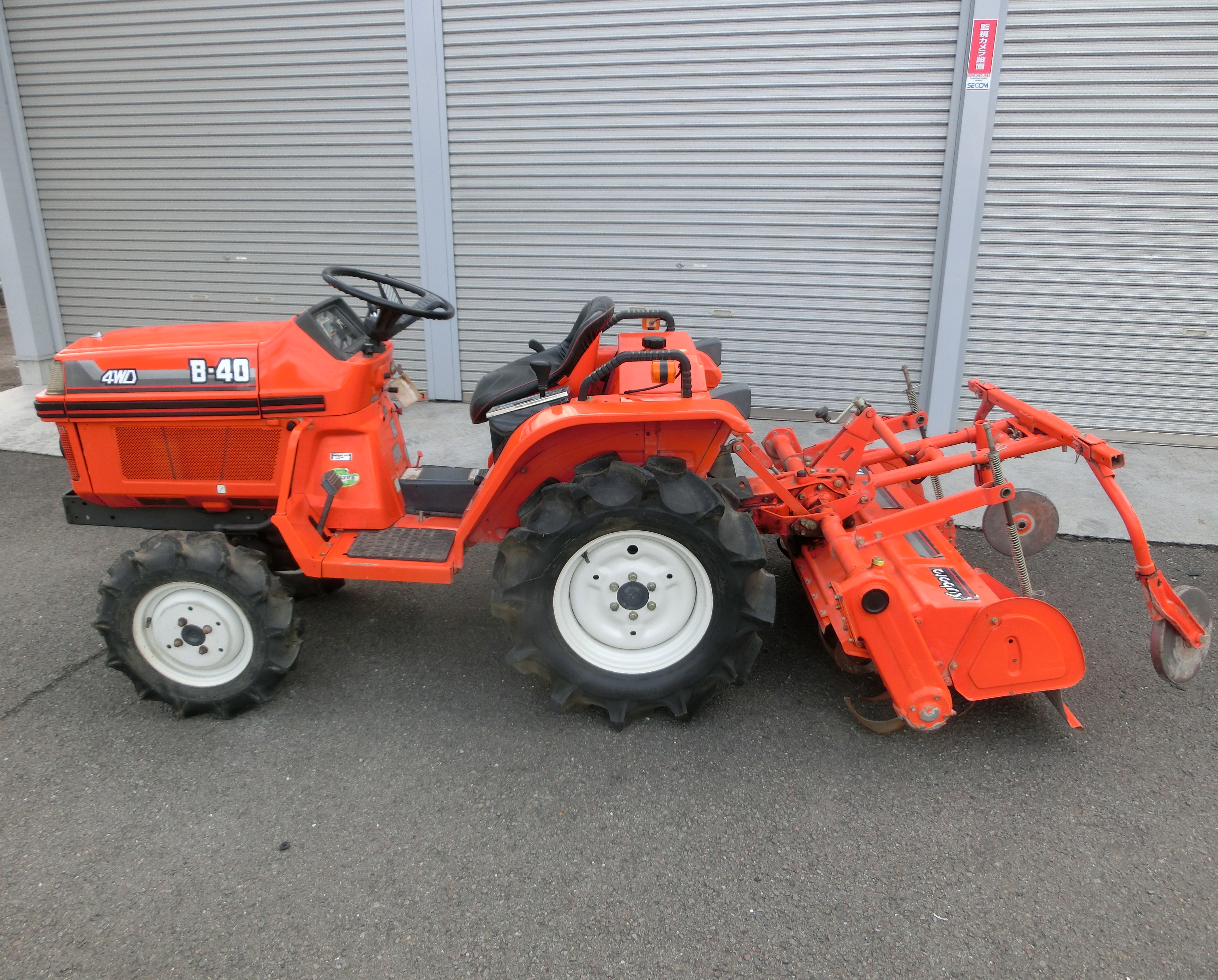 クボタ トラクター B-40 4WD | 大分 農機具買取り.com セカンドツール