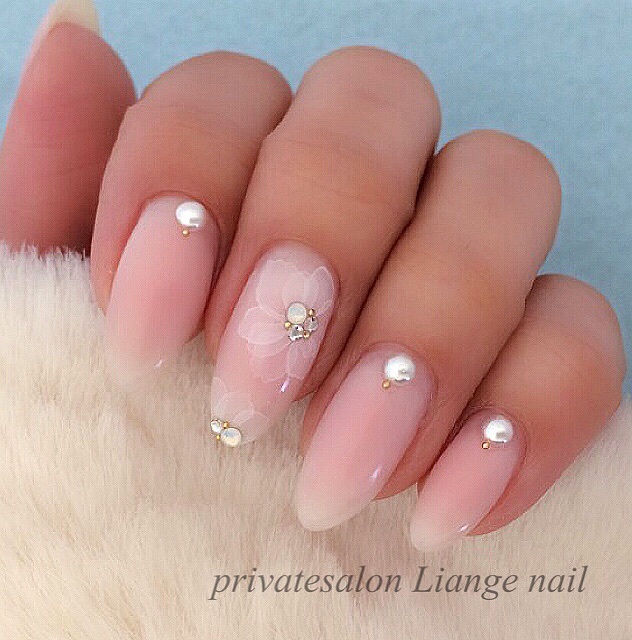 春フラワーネイル Privatesalon Liange Nail