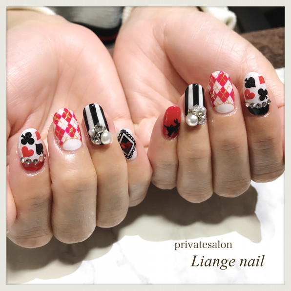 不思議の国のアリス Privatesalon Liange Nail