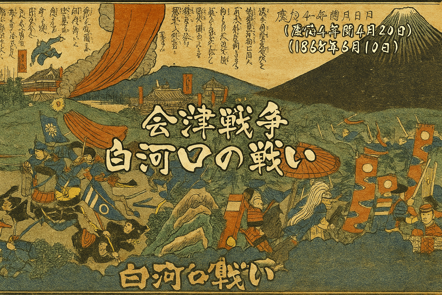 戊辰白河口戦争記 復刻（書込なさそうです） vol.153「白河口の戦い」について | 一般社団法人 江戸町人文化芸術研究所