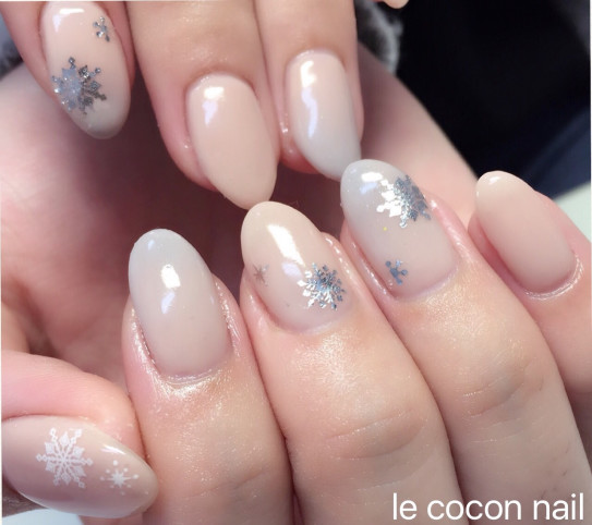 オトナ可愛い冬ネイル Le Cocon Nail