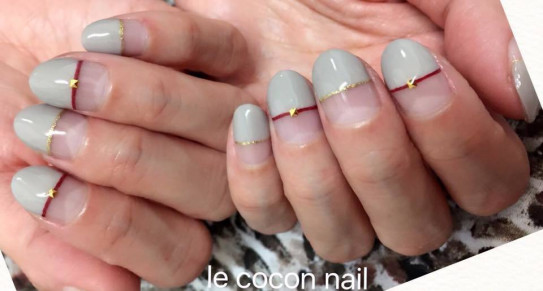 石原さとみちゃん風ネイル Le Cocon Nail