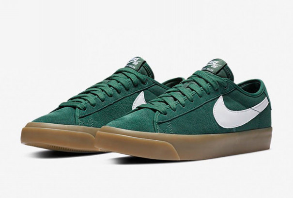 Nike Sb Zoom Blazer Low Pro Gt Qs Green Gum Jobless Skateshop ジョブレス スケートショップ