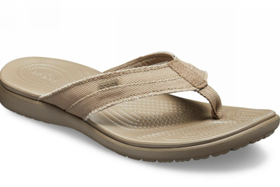 Crocs Men s Santa Cruz Canvas Flip Flop The Ultimate Blend of Comfort and Style The OhCrocs Blog