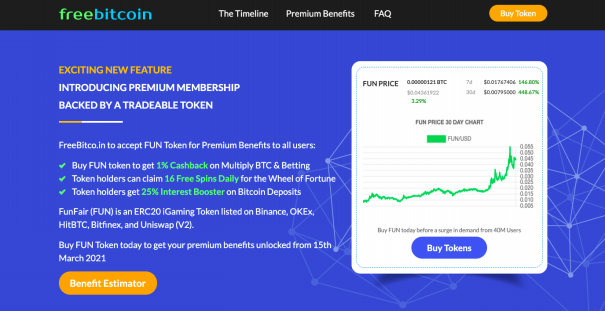 フリービットコイン に新しいサービスが増えていました 令和テック