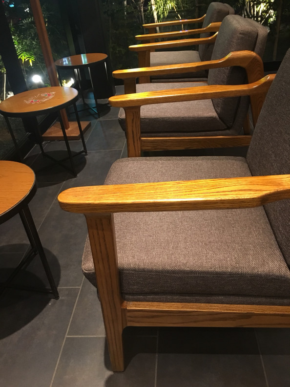 スタバの一人掛けソファ Yellow スタバの一人掛けソファ Yellow