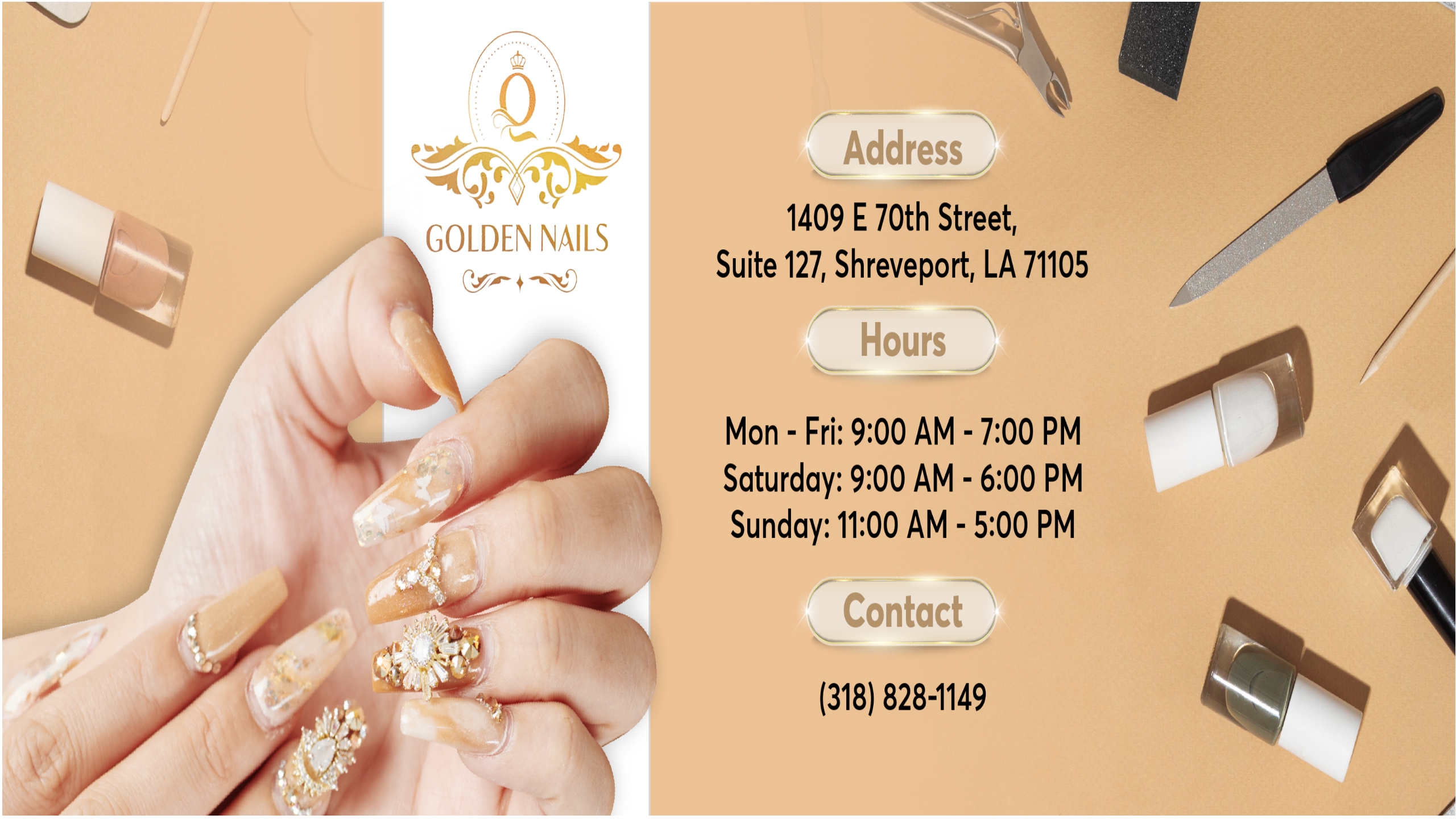 GOLDEN NAILS - 27 Photos & 47 Reviews - 13525 Connecticut Ave, Silver  Spring, Maryland - Nail Salons - Phone Number - Services - Yelp