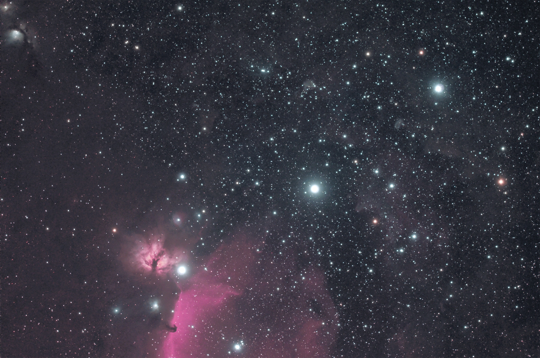 三ツ星の正体 満天の星空