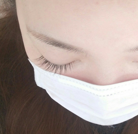 ブラウンカラーで馴染ませ美人 Eyelash Salon Rinobrown