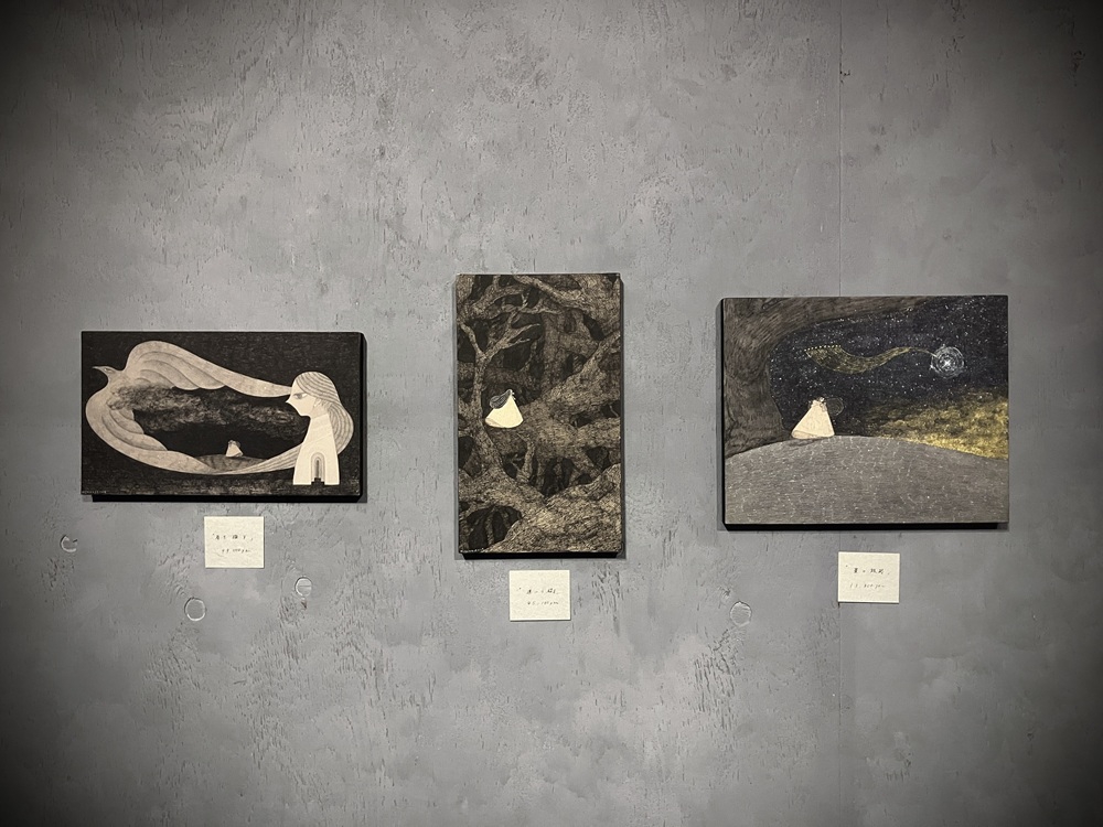 物語の痕跡 #196】 長瀬 萬純 個展 『 果てを見つめ、さてと想う