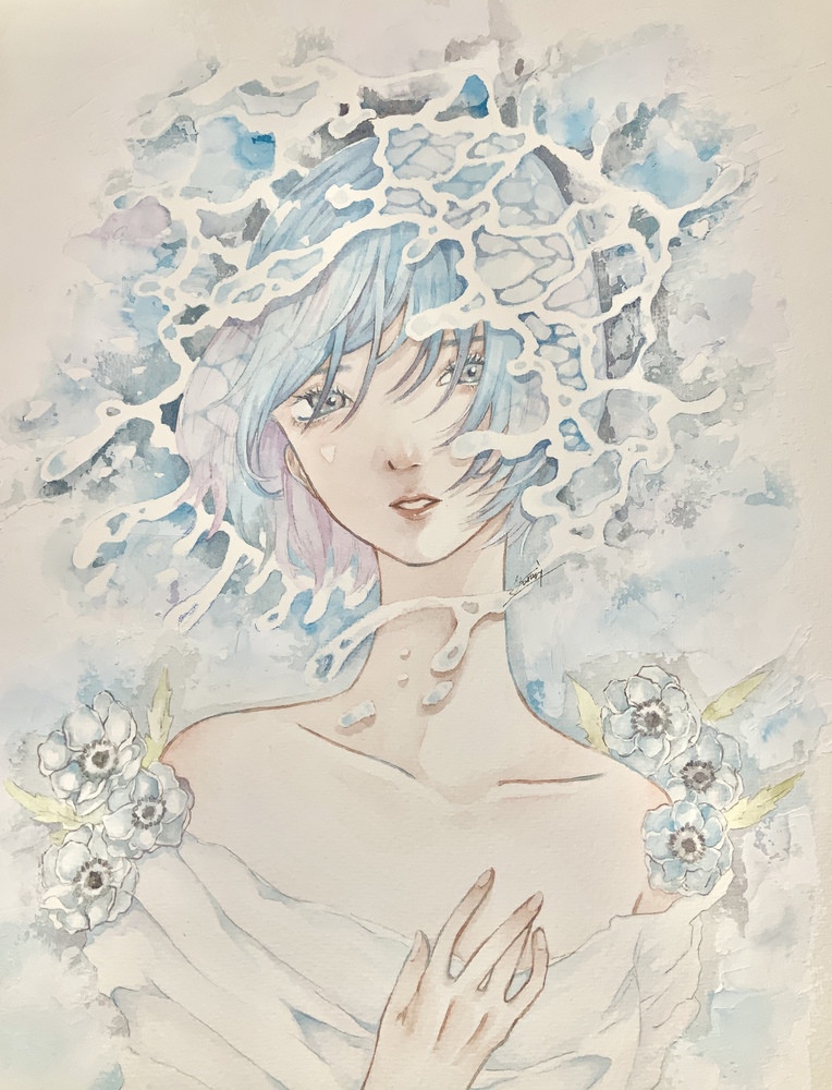 2024.09 gallery hydrangea 企画公募展『 透明な蒼 』 | gallery