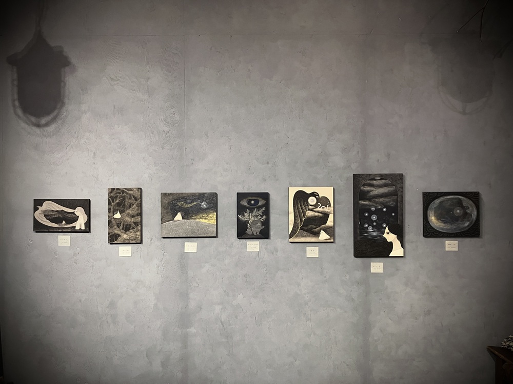 物語の痕跡 #196】 長瀬 萬純 個展 『 果てを見つめ、さてと想う