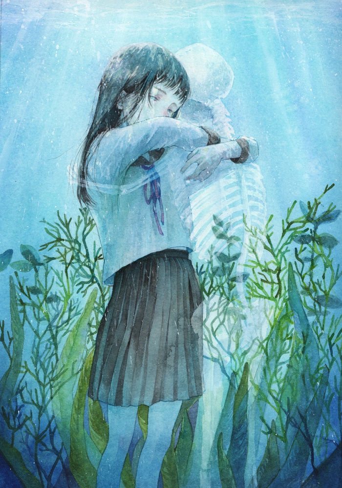 油彩画『感情のユートピア』 油彩画『感情のユートピア』