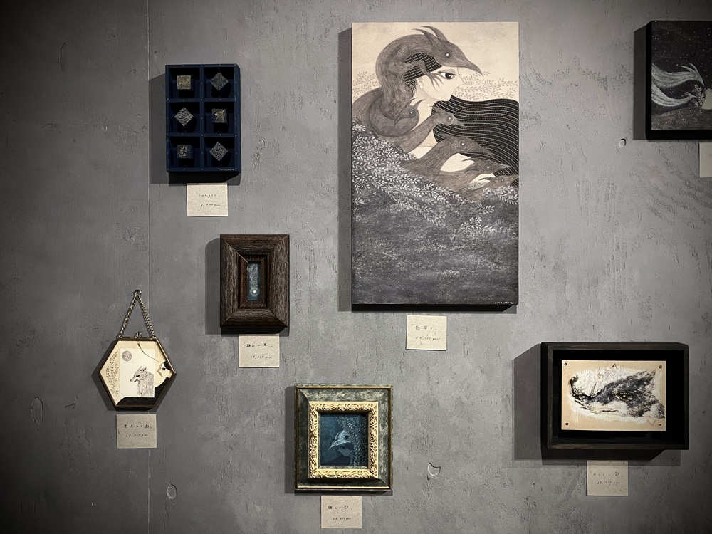 物語の痕跡 #196】 長瀬 萬純 個展 『 果てを見つめ、さてと想う