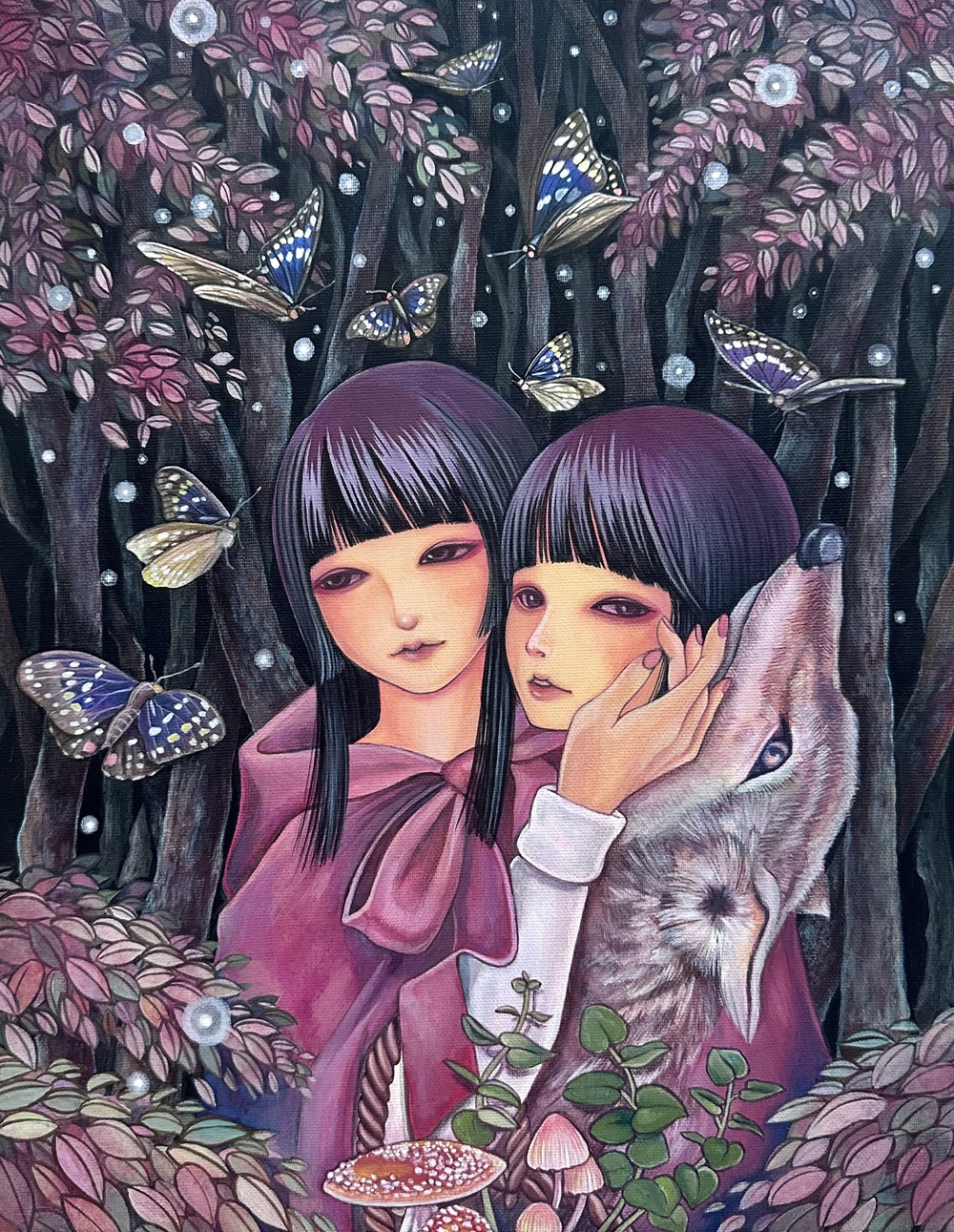 2023.09 長瀬 萬純 個展 『 露払い、畏れ遊ぶ夜 』 | gallery