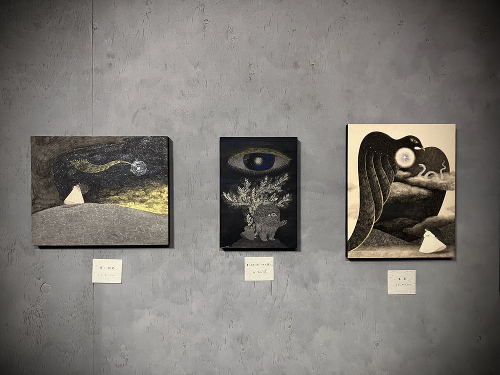 物語の痕跡 #196】 長瀬 萬純 個展 『 果てを見つめ、さてと想う