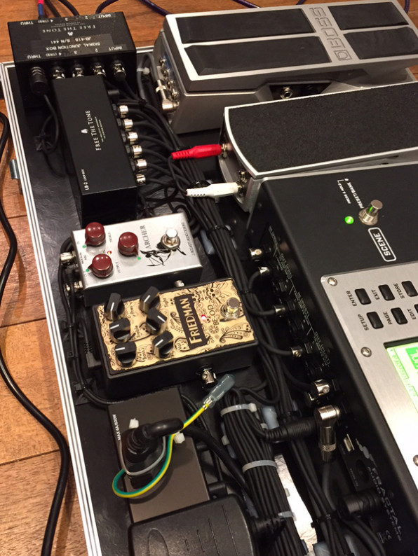 Fractal audio FX8を使用したシステムボードを製作しました!! | Rig 