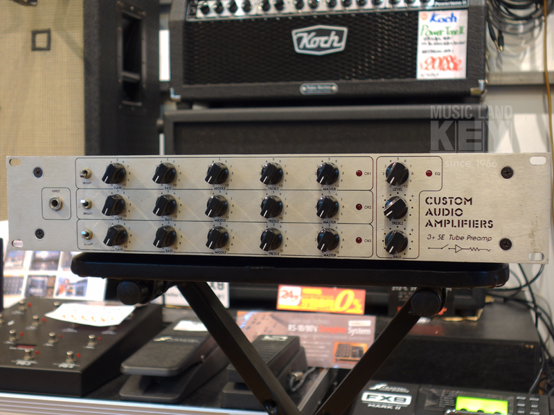 King of Preamp!!Custom Audio Amplifiers 3+SE | Rig KEY SHINSAIBASHI