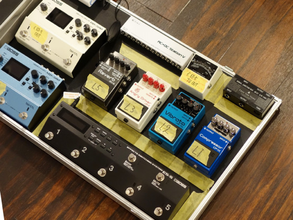 BOSS×KEY心斎橋店》BOSS ES-5を使ったスイッチングシステム構築【Part1  