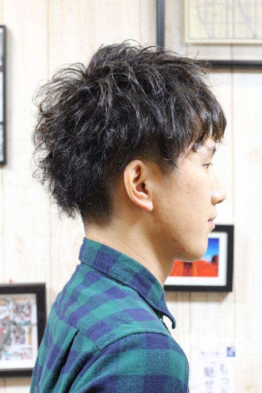 パーマスタイル Barber Art Nao バーバーアートナオ