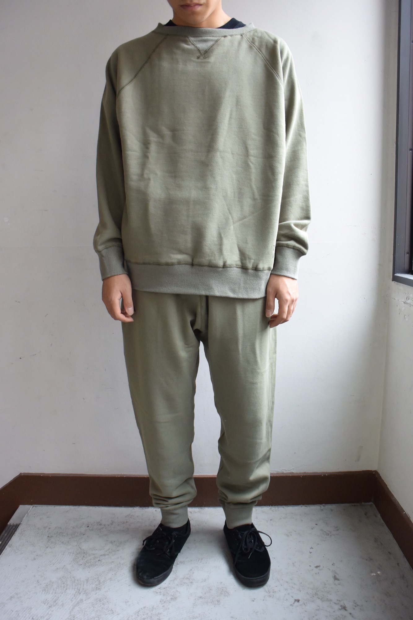 日本最大の日本最大の新品 NOWHAW Wok Sweat Pants 霜降り スウェット