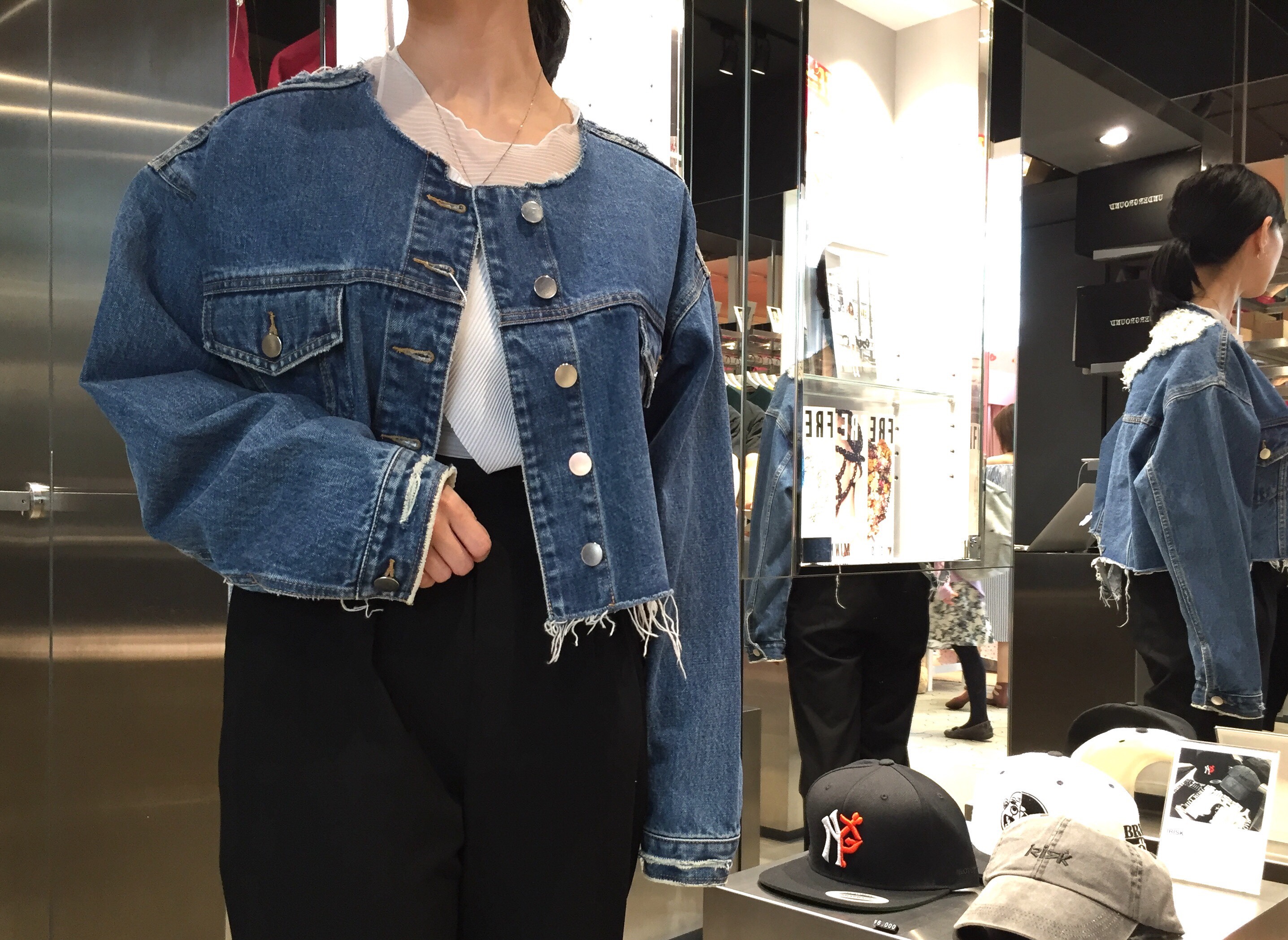 PERVERZE DENIM JACKET | FREE GALLERY