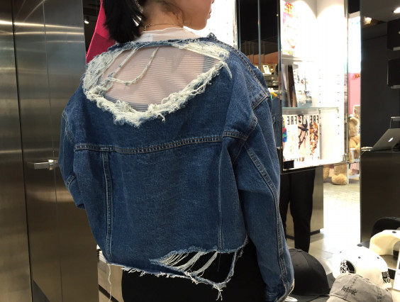 PERVERZE DENIM JACKET | FREE GALLERY 